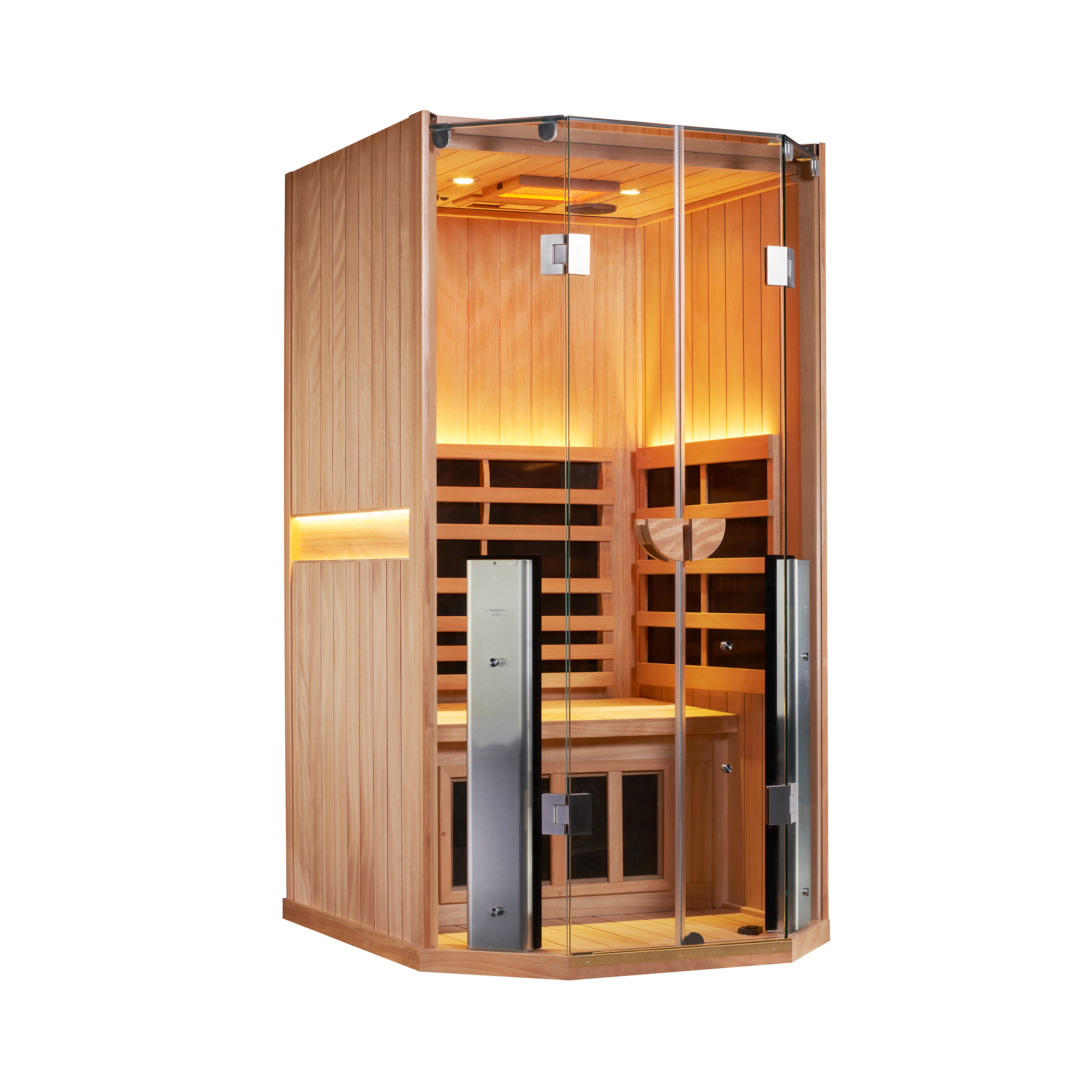 Sanctuary 1 Person Sauna | Okoume Pro | EU Plug