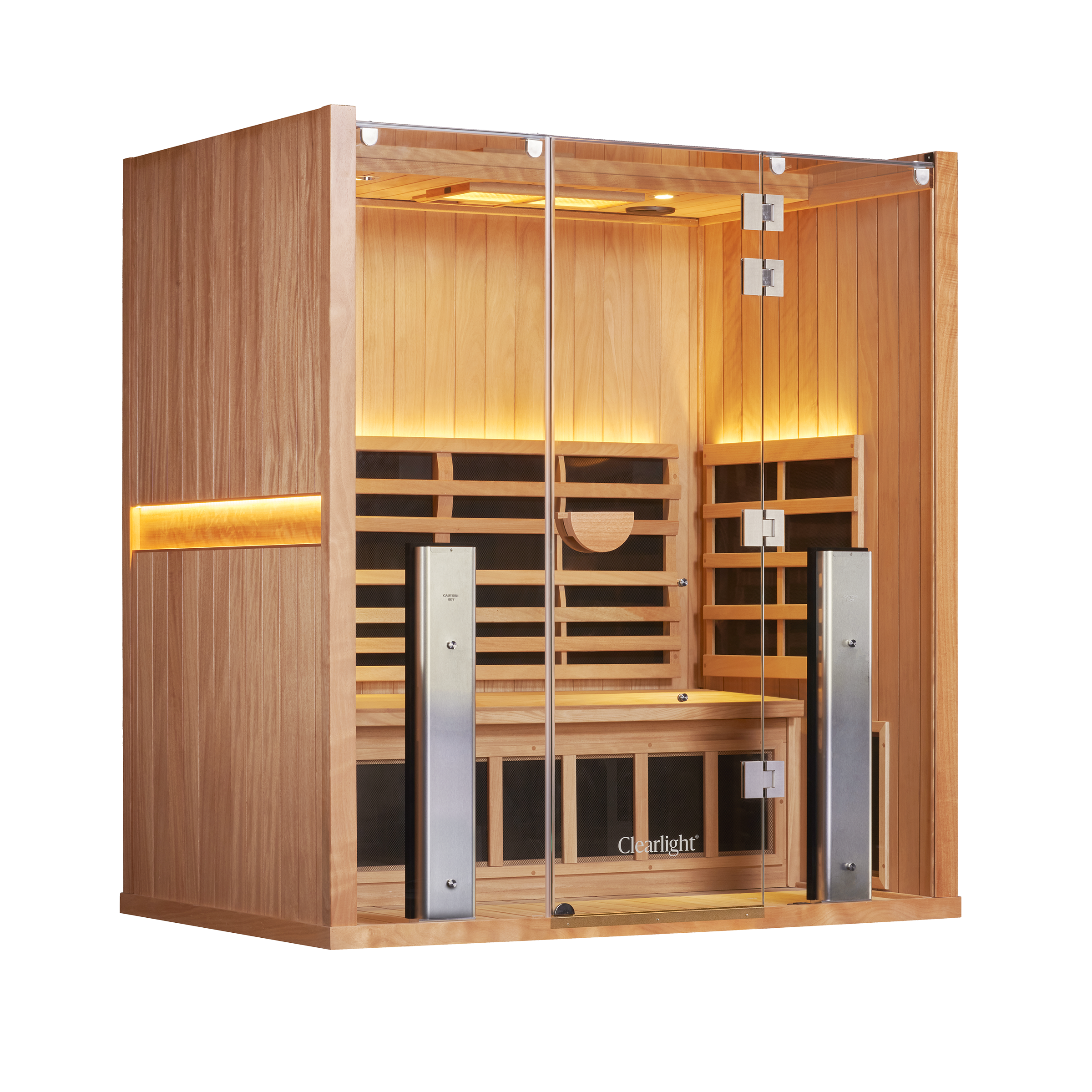 Sanctuary 3 Person Sauna | Okoume Pro | EU Plug