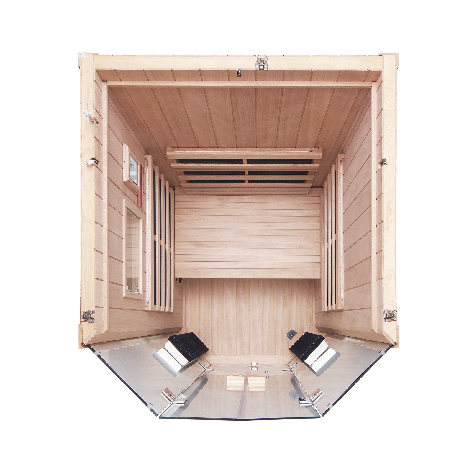 Sanctuary 1 Person Sauna | Okoume Pro | EU Plug