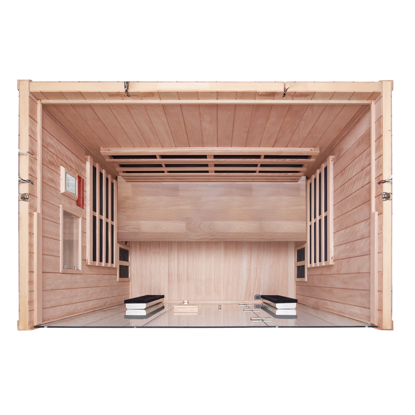 Sanctuary 3 Person Sauna | Okoume Pro | EU Plug
