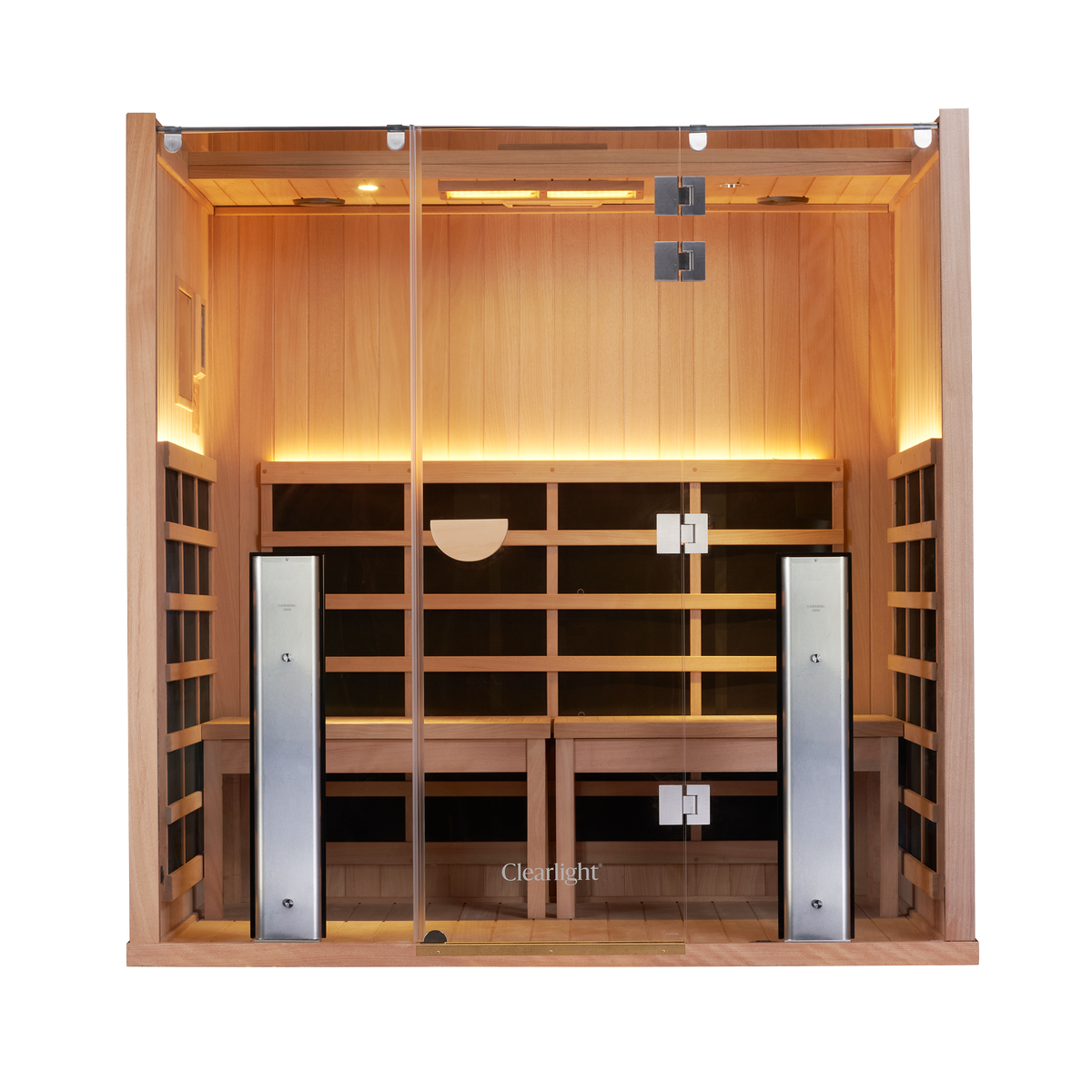 Sanctuary Yoga 4 Person Sauna | Okoume Pro | EU Plug